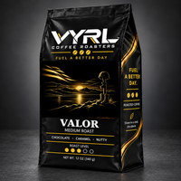 VYRL VALOR gold-line coffee bag