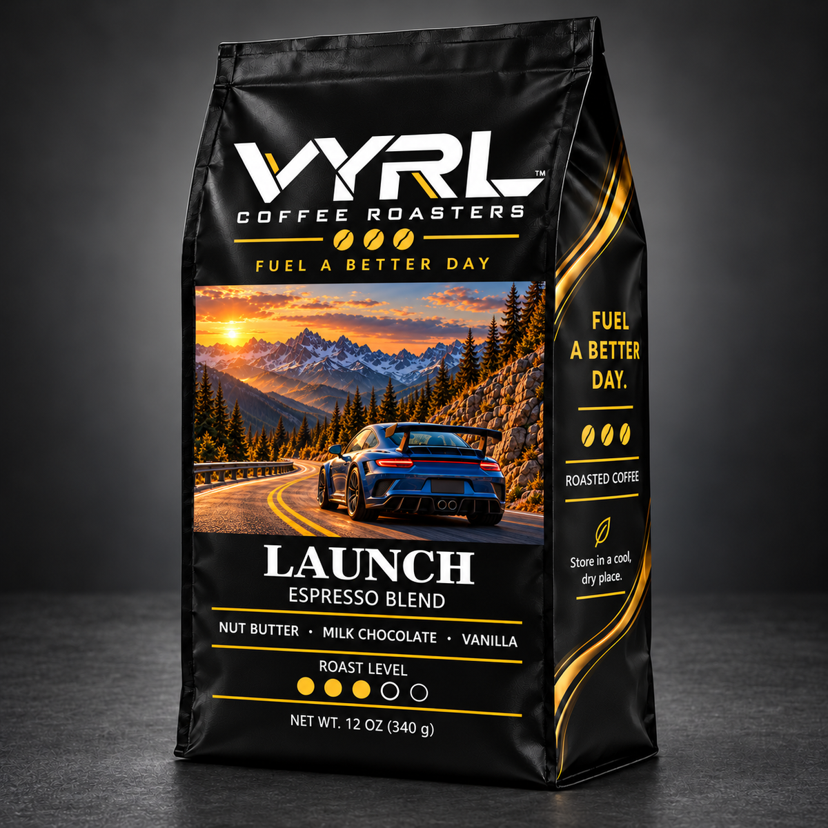 VYRL Launch coffee