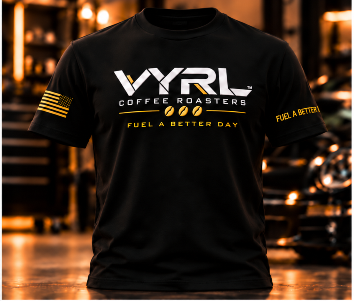 VYRL men's black Gold Series T-shirt